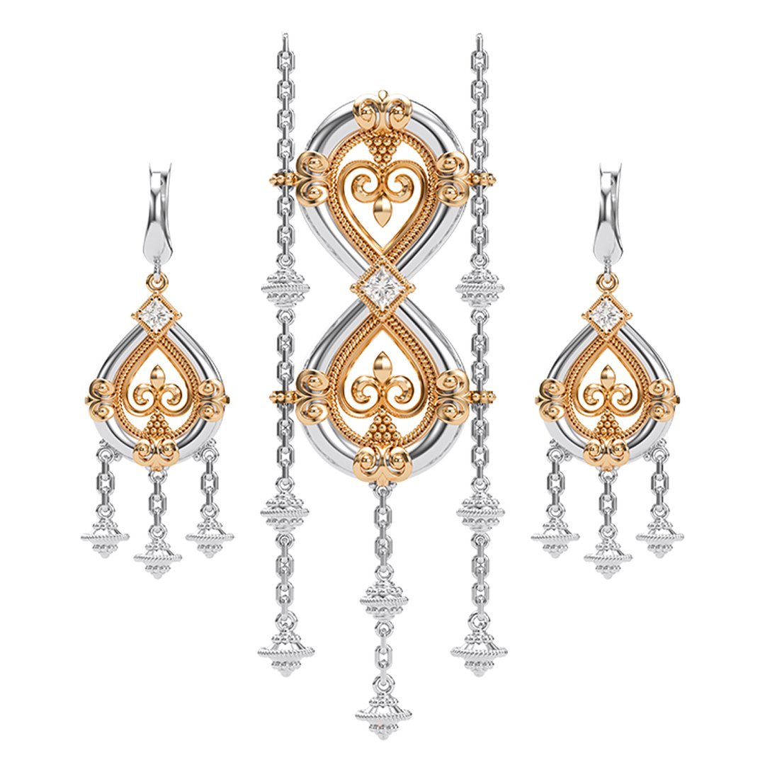 Комплект Ерке - Merhat Jewelry