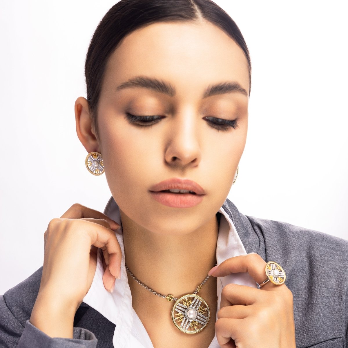 Комплект Қарлыгаш - Merhat Jewelry